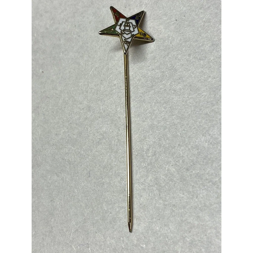 Vintage Order Of The Eastern Star Masonic Stick Pin Mason
